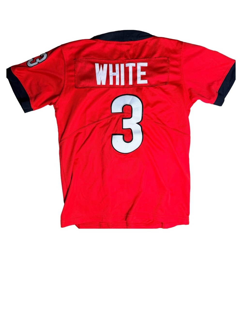 Nike UGA Zamir White Rose Bowl Replica Jersey